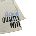 Refrigiwear Shirt Girocollo tinta unita con Stampe Panna per Neonato RN126W25 PANNA REFRIGIWEAR 
