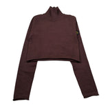 Refrigiwear Maglia Collo Alto tinta unita Marrone per Bambina RWG925 MARRONE REFRIGIWEAR 