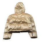 Refrigiwear Giubbino tinta unita con Cappuccio Beige per Bambina RWG961 BEIGE REFRIGIWEAR 