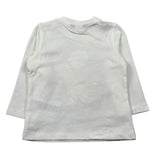 Refrigiwear Shirt Girocollo tinta unita con Stampa Bianco per Neonato RWN816 BIANCO REFRIGIWEAR 