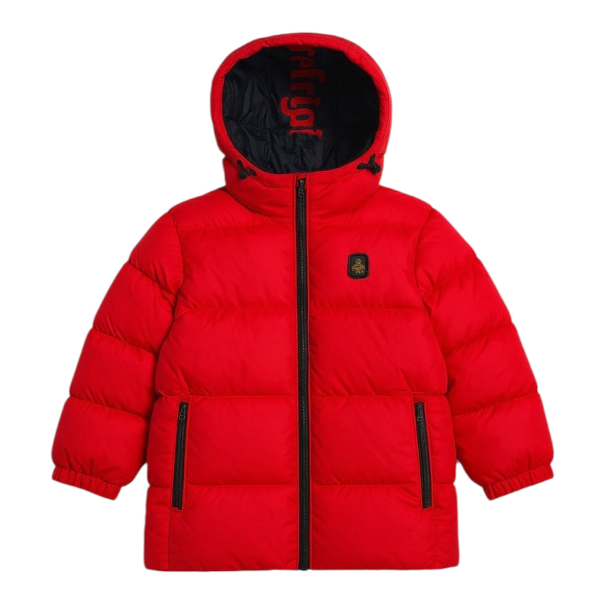 Refrigiwear Giubbino tinta unita con Cappuccio Rosso per Neonato RWN822 ROSSO REFRIGIWEAR 