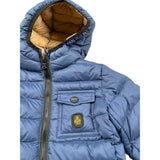 Refrigiwear Giubbino tinta unita con Cappuccio Blu per Neonato RWN8244 BLU REFRIGIWEAR 