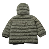 Refrigiwear Giubbino tinta unita con Cappuccio Verde per Neonato RWN824 VERDE REFRIGIWEAR 
