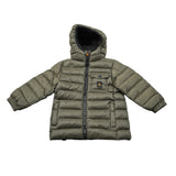 Refrigiwear Giubbino tinta unita con Cappuccio Verde per Neonato RWN824 VERDE REFRIGIWEAR 