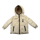 Refrigiwear Giubbino Reversibile con Zip E Cappuccio Beige per Neonato RWN825X BEIGE REFRIGIWEAR 