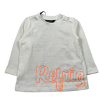 Refrigiwear Shirt Girocollo tinta unita con Logo Bianco per Neonato RWN845 BIANCO REFRIGIWEAR 