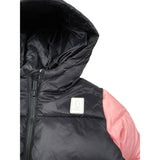 Refrigue Giubbino tinta unita con Zip Nero/Rosa per Bambina 2831O000031JXX NERO/ROSA REFRIGUE 