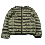 Refrigue Giubbino tinta unita con Cappuccio E Zip Reversibile Nero/Verde per Bambino 2831O000032 NERO/VERDE REFRIGUE 