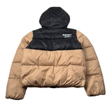 Refrigue Giubbino Bicolore con Cappuccio Nero/Beige per Bambino 2841O00038 NERO/BEIGE REFRIGUE 