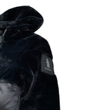 Refrigue Giubbino tinta unita con Cappuccio Nero per Bambina 2841O00045 NERO REFRIGUE 