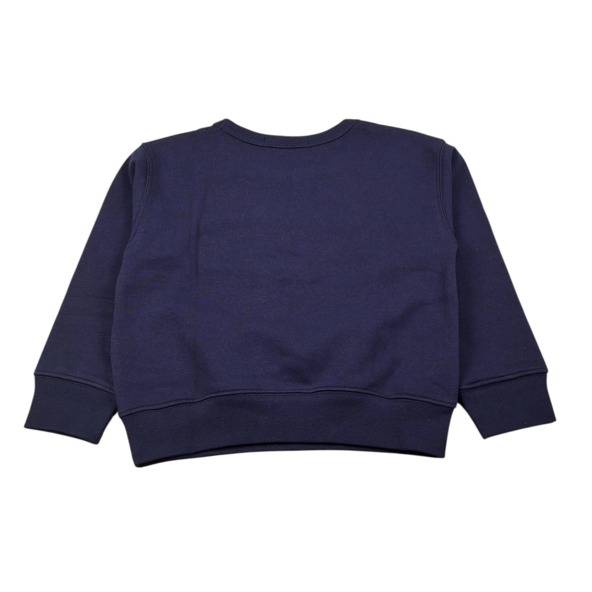 Replay Felpa Chiusa Girocollo tinta unita Blu per Bambino 23706 BLU REPLAY 