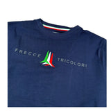 Replay Shirt Girocollo tinta unita con Stampa Blu per Bambino 252TS0042AJ BLU REPLAY 