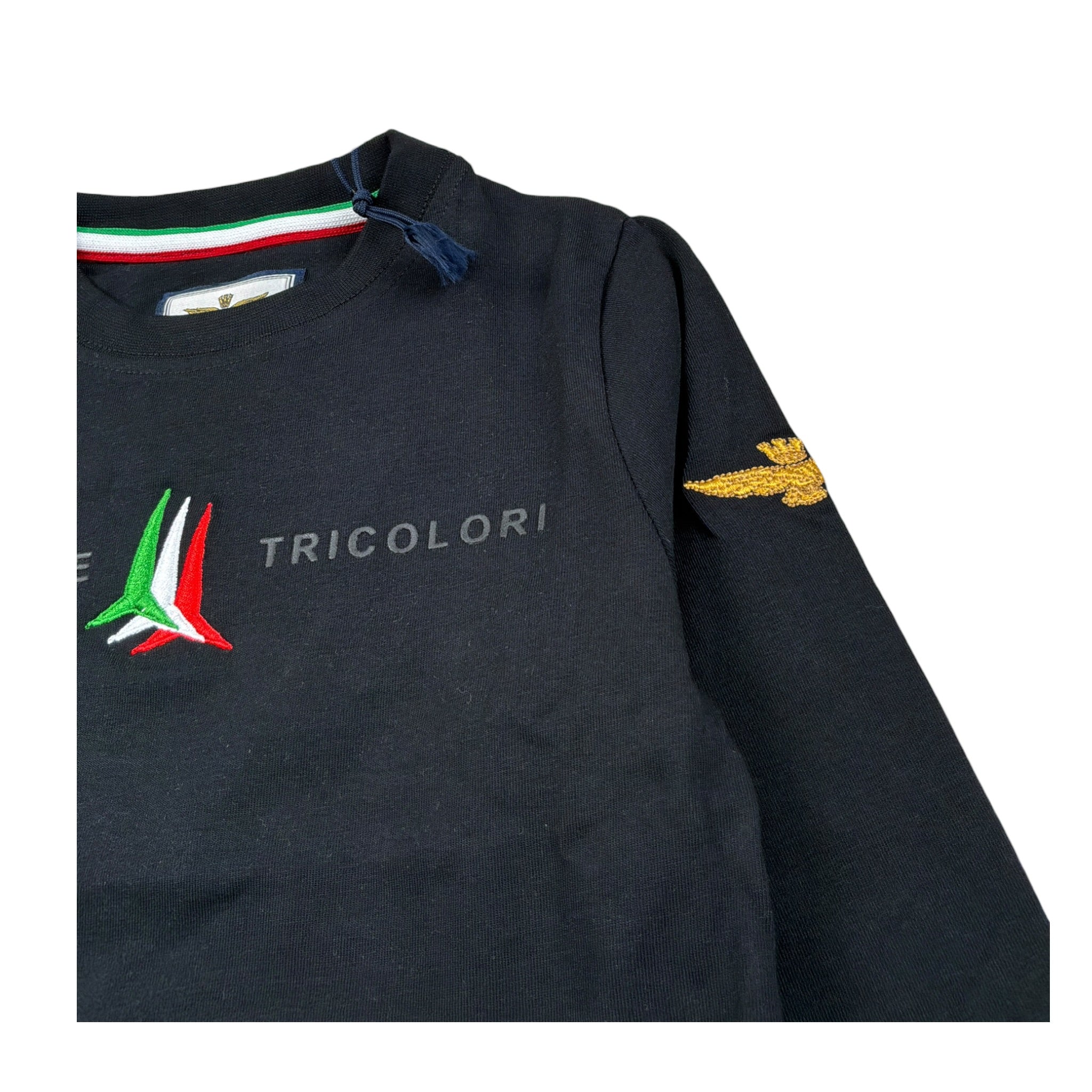 Replay Shirt Girocollo tinta unita con Stampa Nero per Neonato 252TS0042A NERO REPLAY 