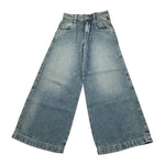 Replay Jeans tinta unita Modello Palazzo Azzurro per Bambina ISODHE AZZURRO REPLAY 