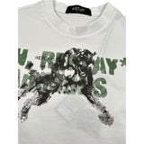 Replay Shirt Girocollo tinta unita con Stampa Bianco per Bambino SB7125 BIANCO REPLAY 