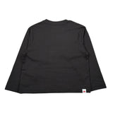 Replay Shirt Girocollo tinta unita con Logo Nero per Bambino SB7128 NERO REPLAY 