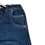 Replay Jeans tinta unita con Elastico In Vita Blu per Bambina SG4951 BLU REPLAY 