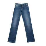 Replay Jeans tinta unita con 5 Tasche Blu per Bambino SG9346 BLU REPLAY 