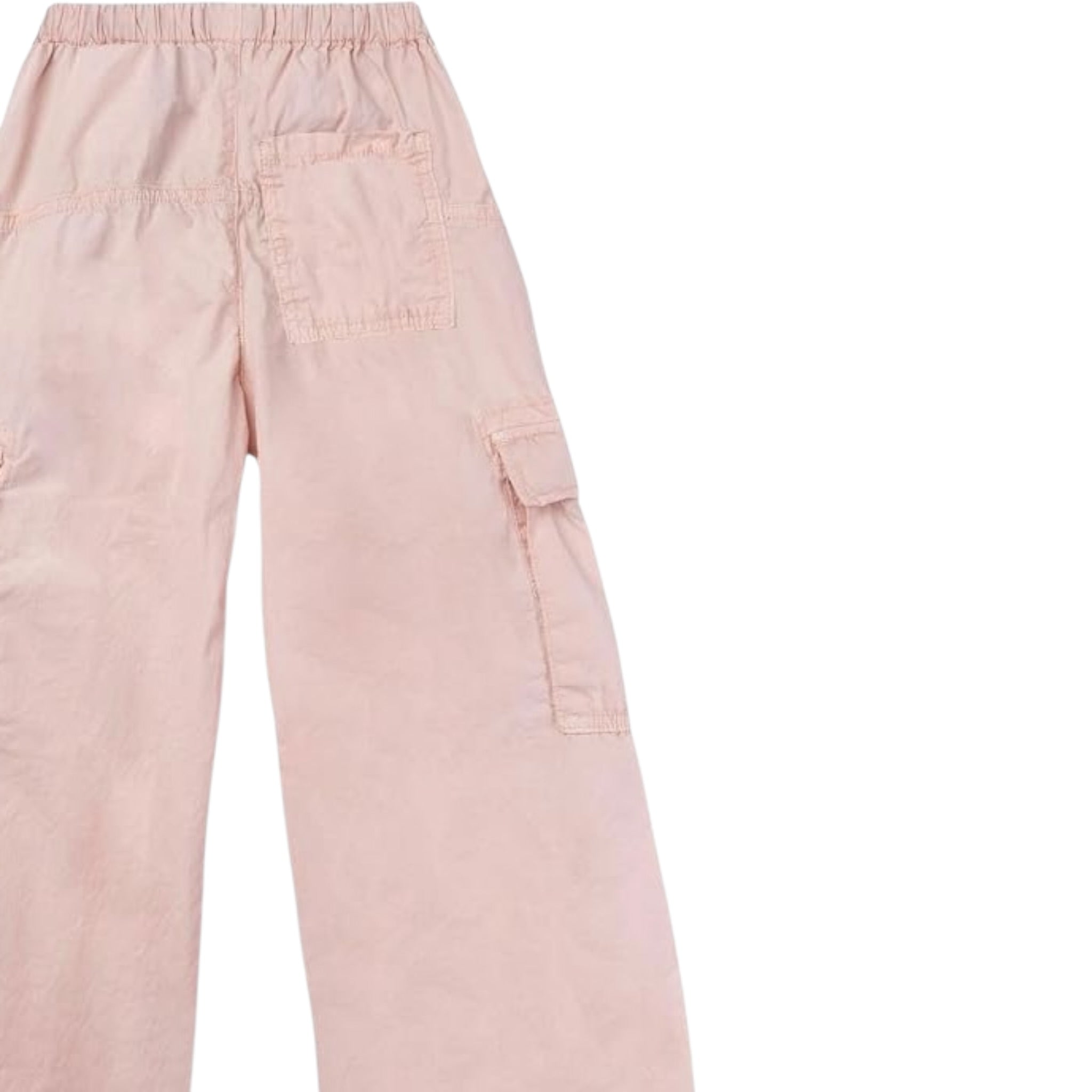 Replay Pantalone tinta unita con Elastico Rosa per Bambina SG9423 ROSA REPLAY 