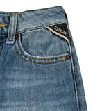 Replay Jeans tinta unita con Girovita Regolabile Azzurro per Bambino SG9Z1 AZZURRO REPLAY 