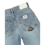 Roy Roger'S Jeans tinta unita con Girovita Regolabile Azzurro per Bambino RB104 AZZURRO ROY ROGER'S 
