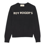 Roy Roger'S Maglia tinta unita Girocollo Nero per Bambino RF107X NERO ROY ROGER'S 