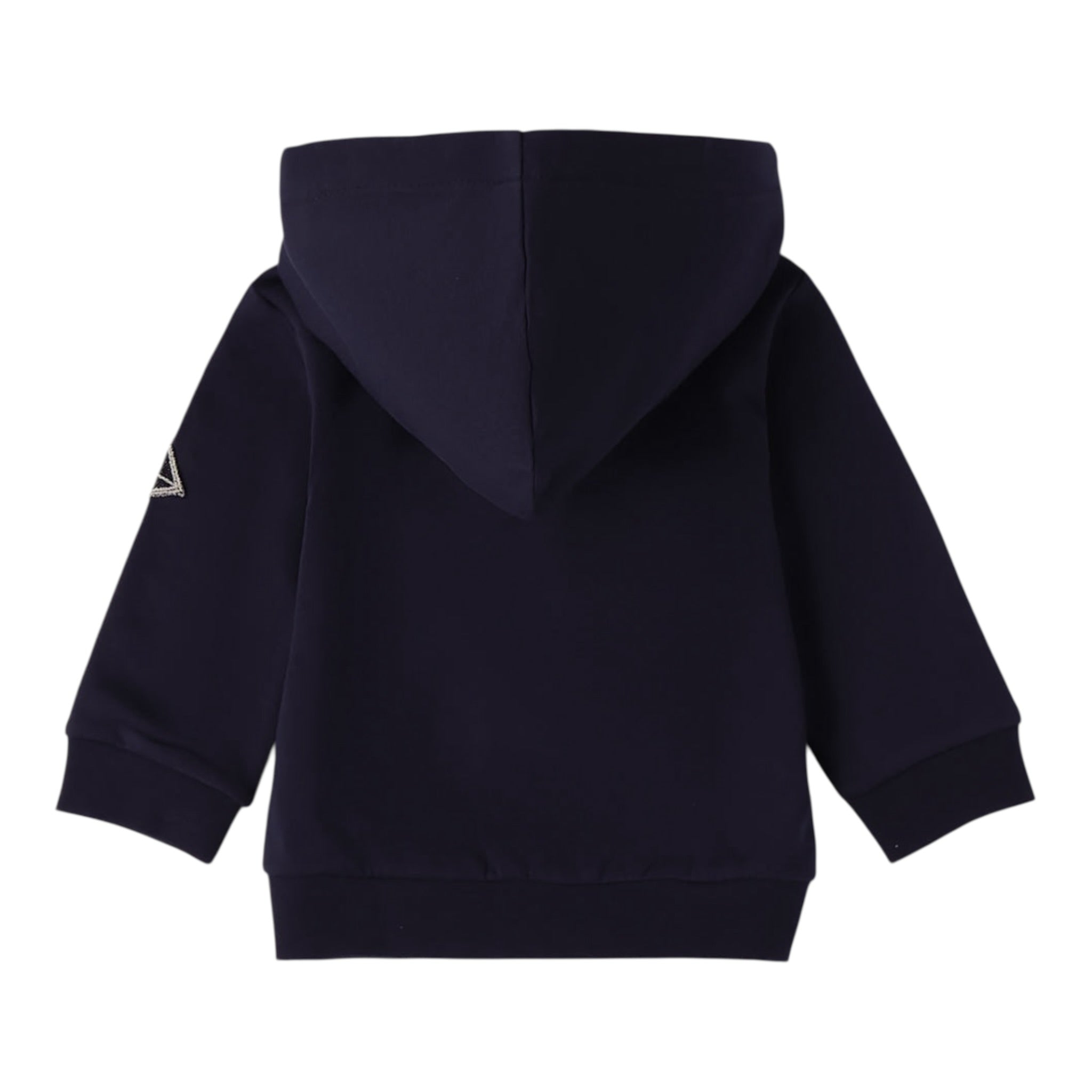 Roy Roger'S Felpa tinta unita con Zip E Cappuccio Blu per Neonato RF186X BLU ROY ROGER'S 