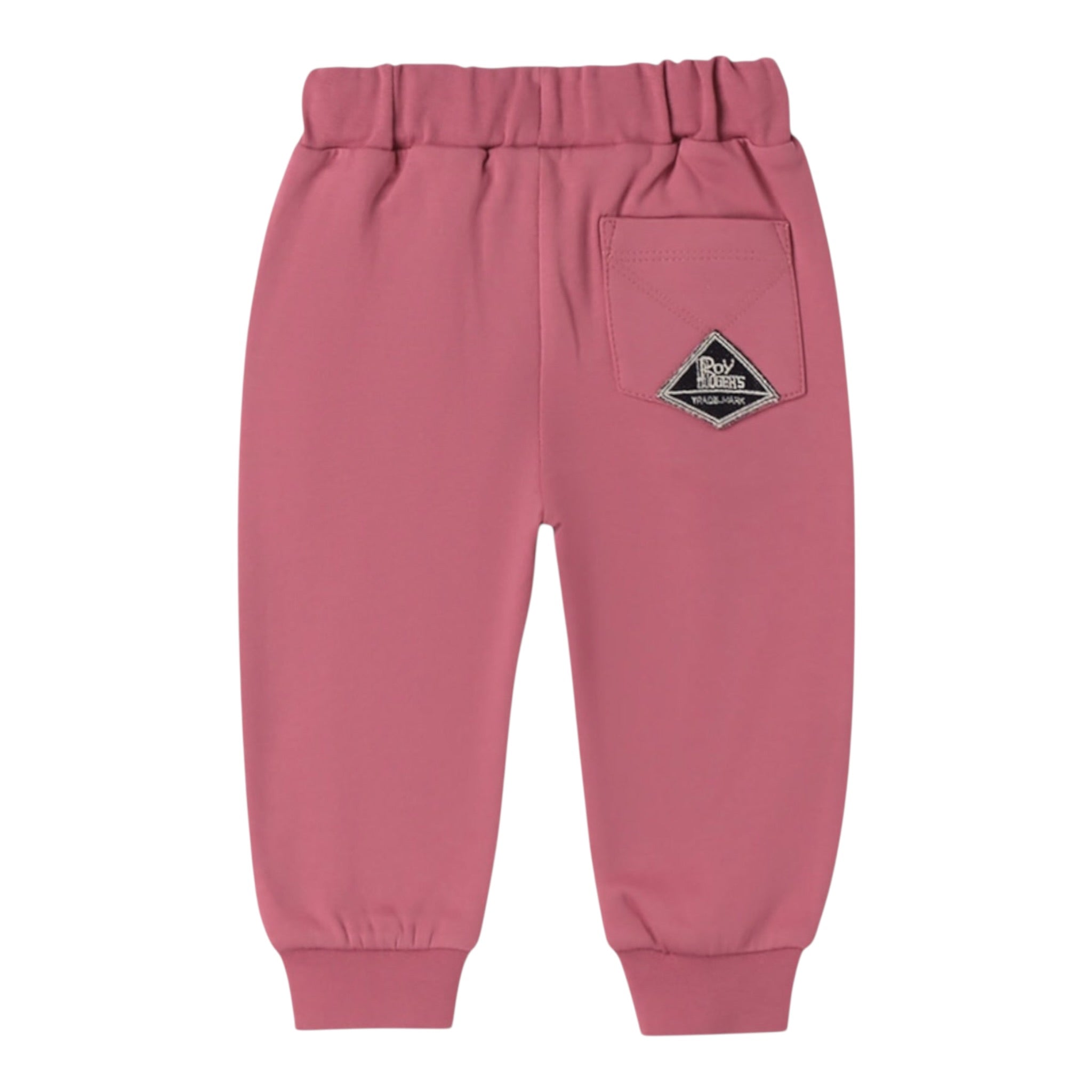 Roy Roger'S Pantalone Modello Tuta tinta unita con Stampa Rosa per Neonata RF188A ROSA ROY ROGER'S 
