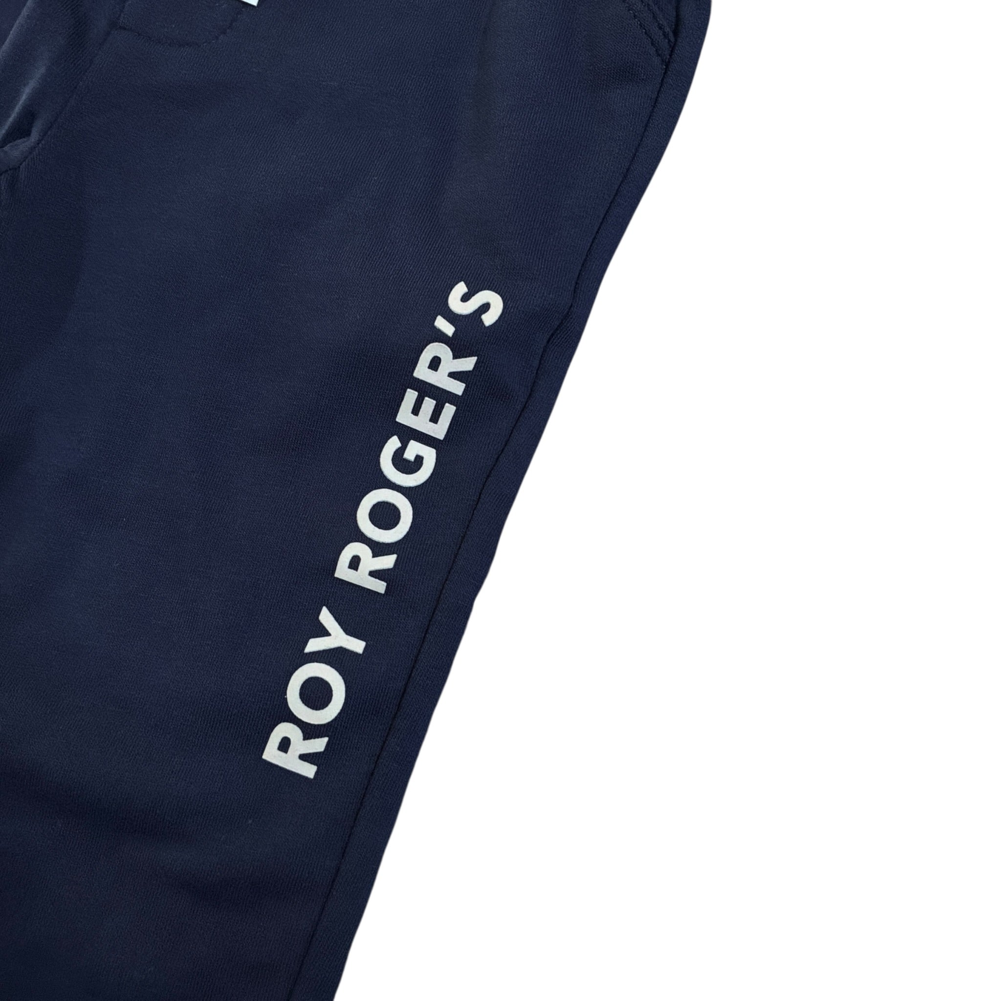 Roy Roger'S Pantalone Modello Tuta tinta unita con Stampa Blu per Neonato RF188X BLU ROY ROGER'S 