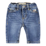 Roy Roger'S Jeans tinta unita con Girovita Regolabile Azzurro per Neonato RF193 AZZURRO ROY ROGER'S 