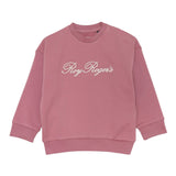 Roy Roger'S Felpa Chiusa Girocollo tinta unita con Logo Rosa per Neonata RF195 ROSA ROY ROGER'S 