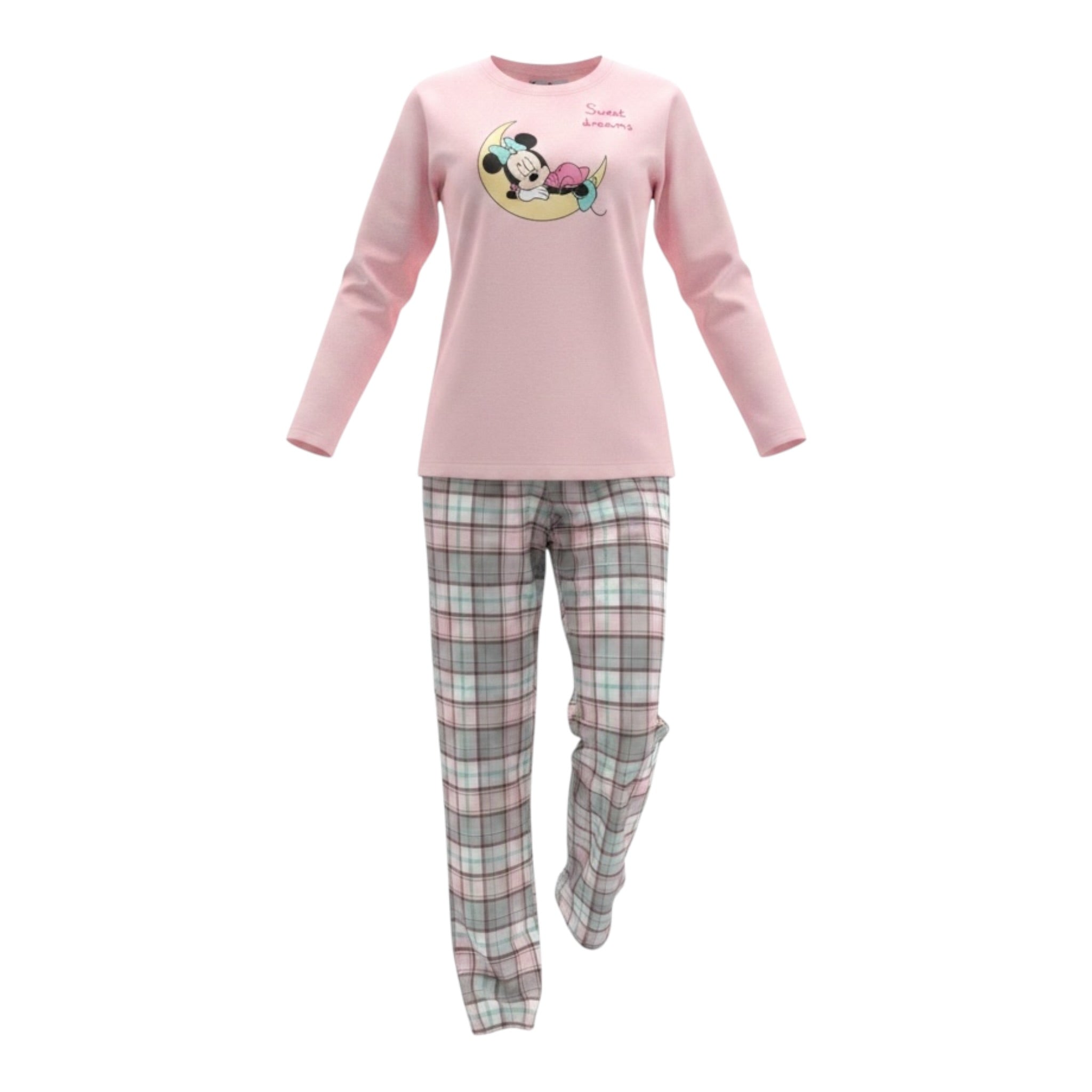 Saint Barth Completo 2Pz Pigiama Shirt-Pantalone Rosa per Bambina 00777G ROSA SAINT BARTH 