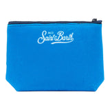 Saint Barth Borsello tinta unita con Stampa Azzurro per Bambino ALI00022 AZZURRO SAINT BARTH 