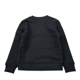 Saint Barth Felpa tinta unita Girocollo Blu per Bambino AROM BLU SAINT BARTH 