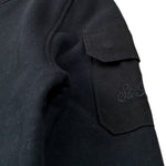 Saint Barth Felpa tinta unita Girocollo Blu per Bambino AROM BLU SAINT BARTH 