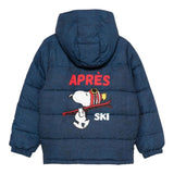 Saint Barth Giubbino tinta unita con Cappuccio Blu per Bambino BAX006J BLU SAINT BARTH 