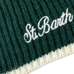 Saint Barth Sciarpa tinta unita con Stampa Verde per Bambino BERGBRITISH VERDE SAINT BARTH 