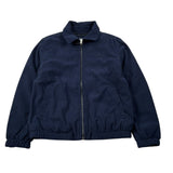 Saint Barth Giubbino tinta unita con Zip Blu per Bambino BIRDIEJR BLU SAINT BARTH 