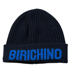 Saint Barth Cappello tinta unita con Stampa Blu per Bambina BIRICHINO BLU SAINT BARTH 