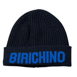 Saint Barth Cappello tinta unita con Stampa Blu per Bambina BIRICHINO BLU SAINT BARTH 
