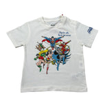 Saint Barth T-Shirt Girocollo tinta unita con Stampa Bianco per Neonato CAM0001 BIANCO SAINT BARTH 