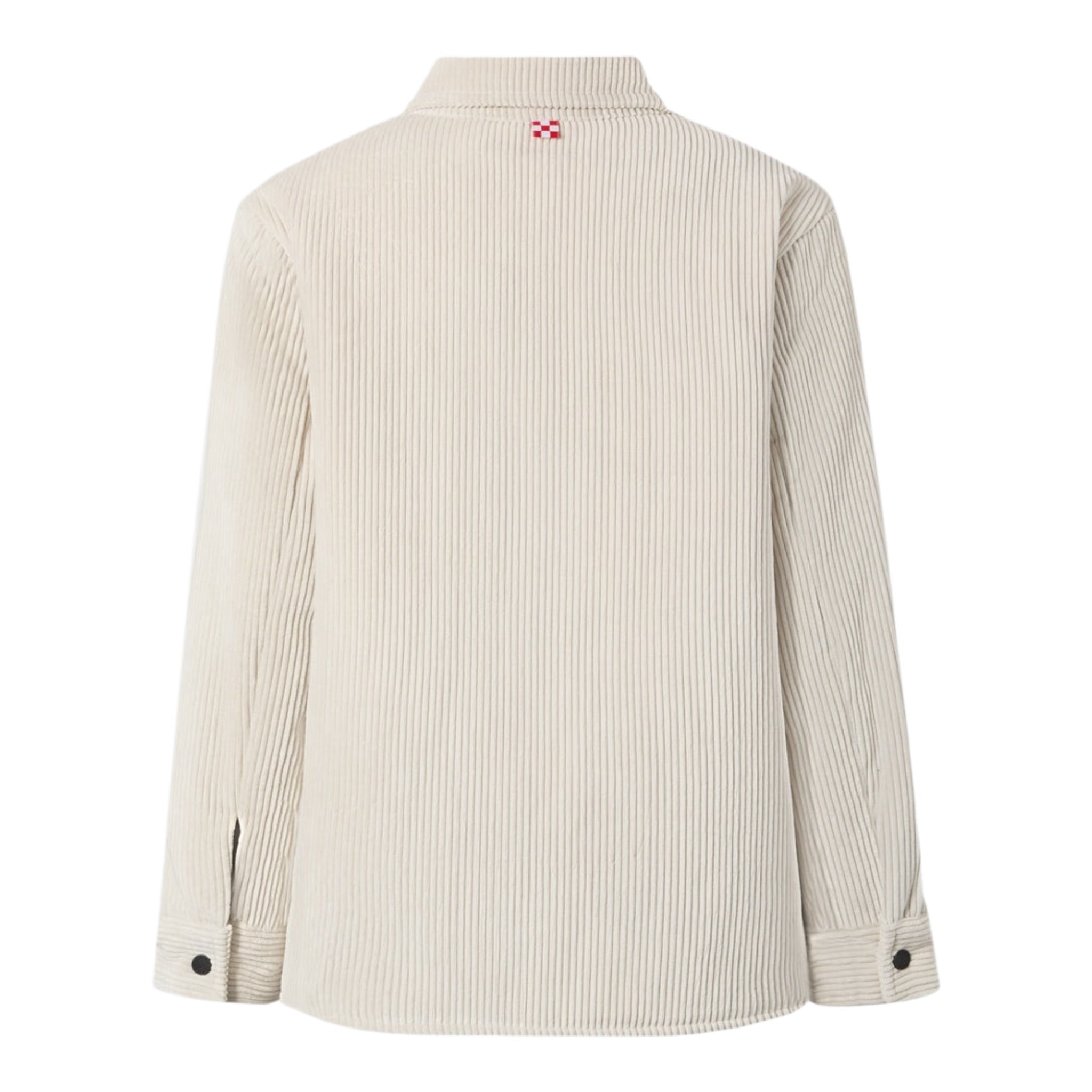 Saint Barth Giubbino Modello Camicia con Bottoni Beige per Bambino CHALET BEIGE SAINT BARTH 