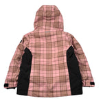 Saint Barth Giubbino Neve tinta unita con Zip E Cappuccio Rosa per Bambina CHAVANETTE ROSA SAINT BARTH 