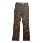Saint Barth Leggins tinta unita con Fantasia Maculata Marrone per Bambina CLASSIC MARRONE SAINT BARTH 