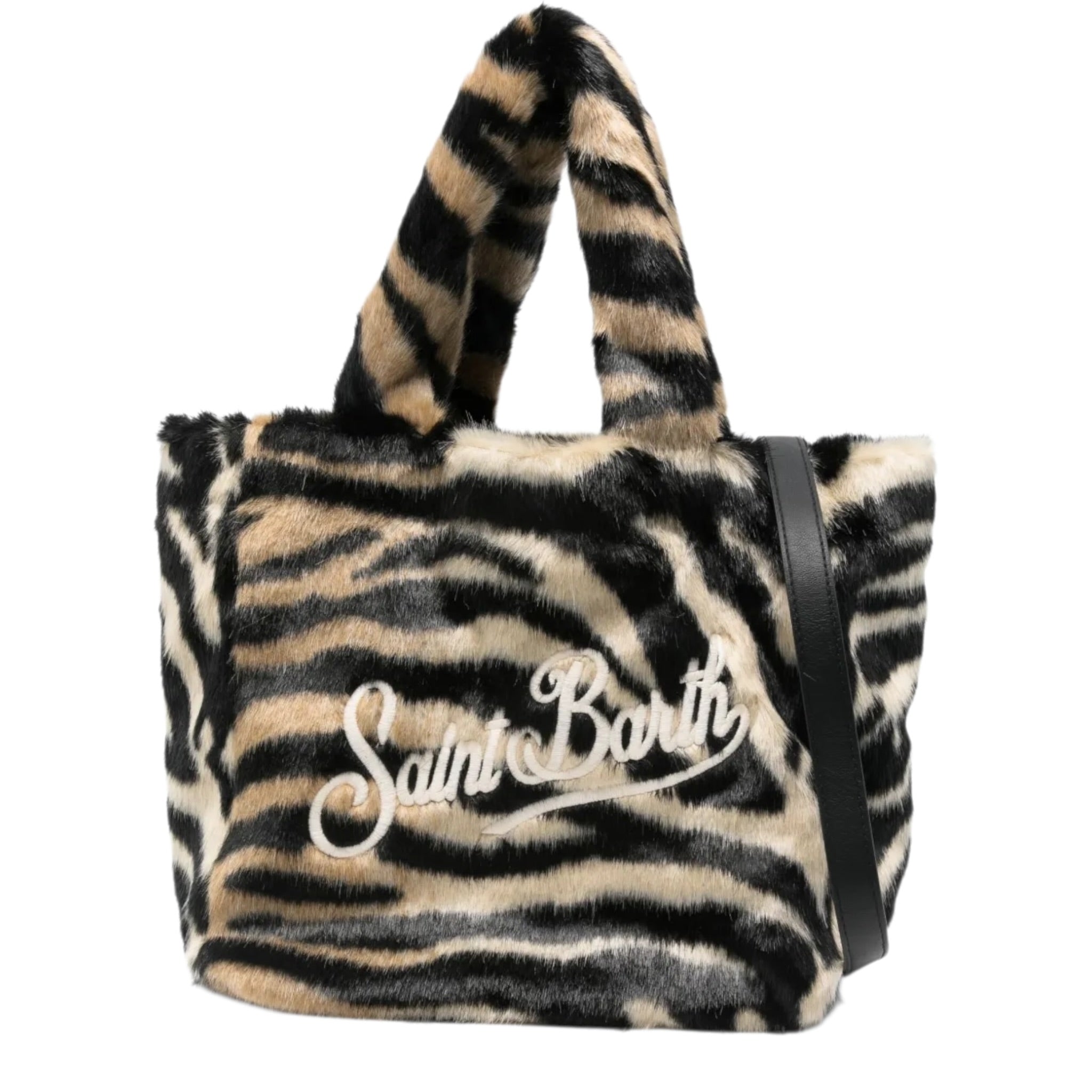 Saint Barth Borsa Fantasia Tigrata Beige per Bambina COL0033 BEIGE SAINT BARTH 