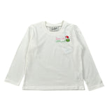 Saint Barth Shirt tinta unita con Stampa Bianco per Bambina DAMEGRINCH BIANCO SAINT BARTH 