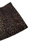 Saint Barth Gonna tinta unita con Fantasia Maculata Marrone per Bambina DARK MARRONE SAINT BARTH 