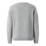 Saint Barth Maglia tinta unita con Stampa Grigio per Bambino DOU000101629I GRIGIO SAINT BARTH 