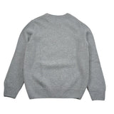 Saint Barth Maglia tinta unita con Stampa Grigio per Neonato DOU000101631N GRIGIO SAINT BARTH 