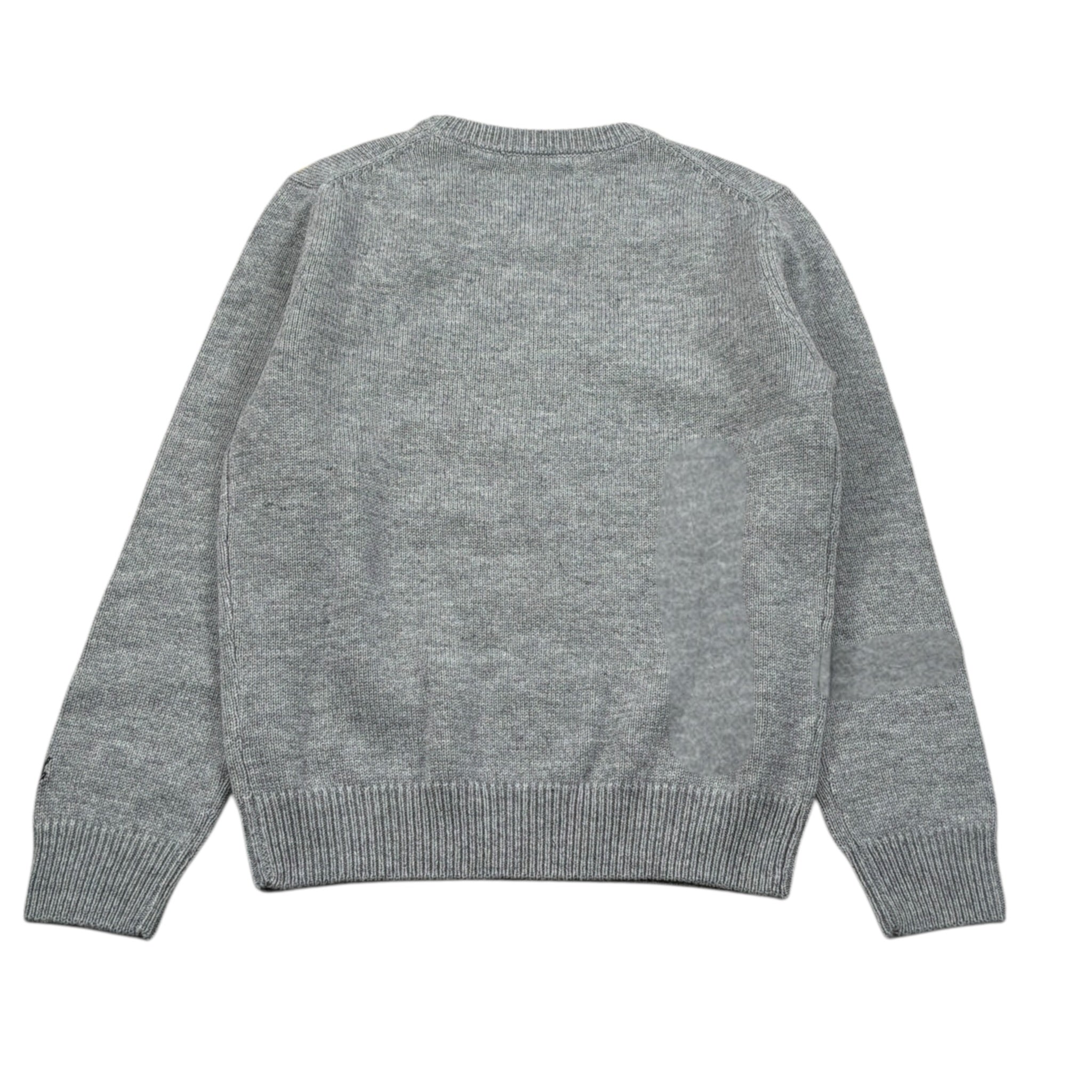 Saint Barth Maglia tinta unita con Stampa Grigio per Bambino DOU000102557I GRIGIO SAINT BARTH 